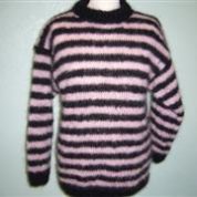 Pink mohair retro