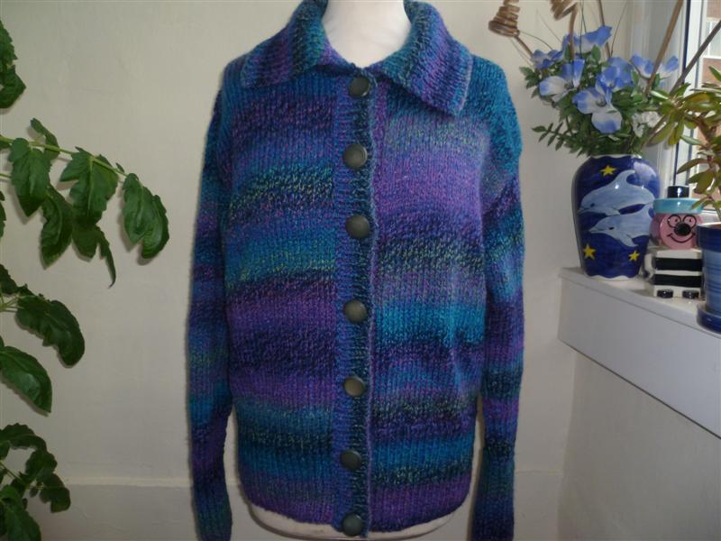 Marble Blue Cardi