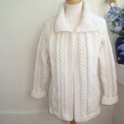 Cream Classic Cardi