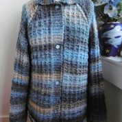 Light Blue Marble Cardi