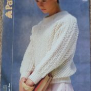 Patons Aran knitting pattern 3248