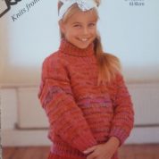 ROBIN FASCINATION CHUNKY KNITTING PATTERN LEAFLET14544 SWEATER