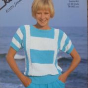 ROBIN CHIC KNITTING PATTERN LEAFLET14655 FASHION DK TOP