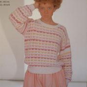 ROBIN KNITTING PATTERN LEAFLET 13749 SOFT’N’EASY BRUSHED DK SWEATER