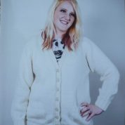 JAROL WOOLCRAFT KNITTING PATTERN JL012 SWEET BRIAR CHUNKY CARDIGAN