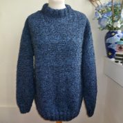 Blue Wool Lurex