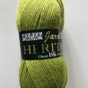 Heritage Double knitting Wool 55% Wool 1 x 100grm shade 137 Lime